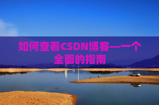 如何查看CSDN博客—一个全面的指南
